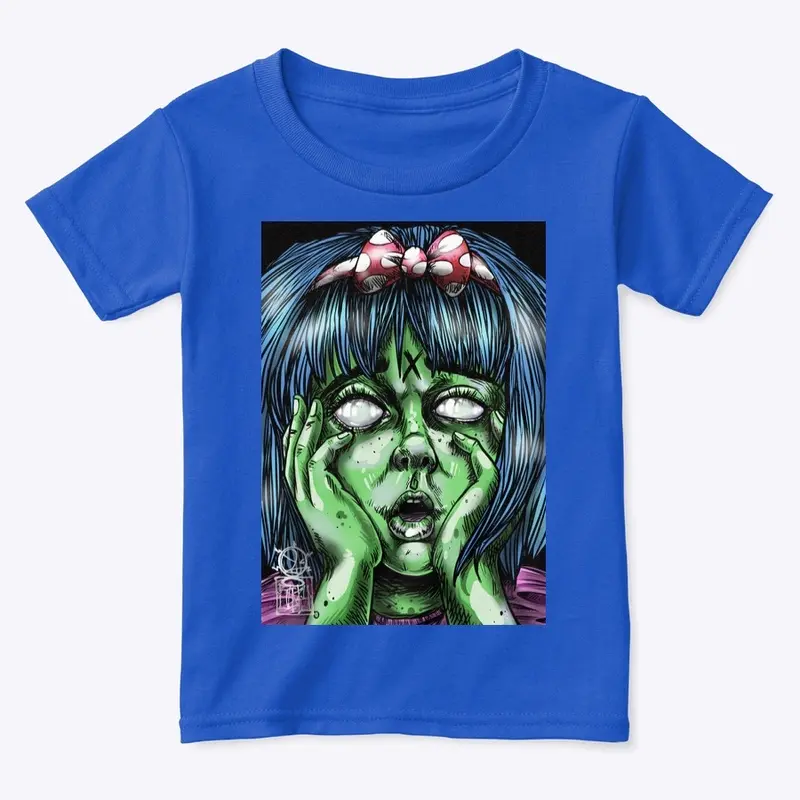 I cant feel my face toddlers tee